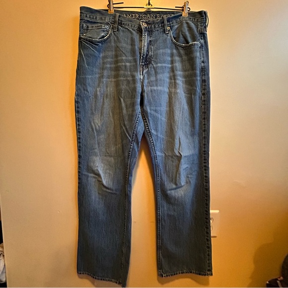 American Eagle Men’s Classic Bootcut Jeans 36/34 - Picture 1 of 8